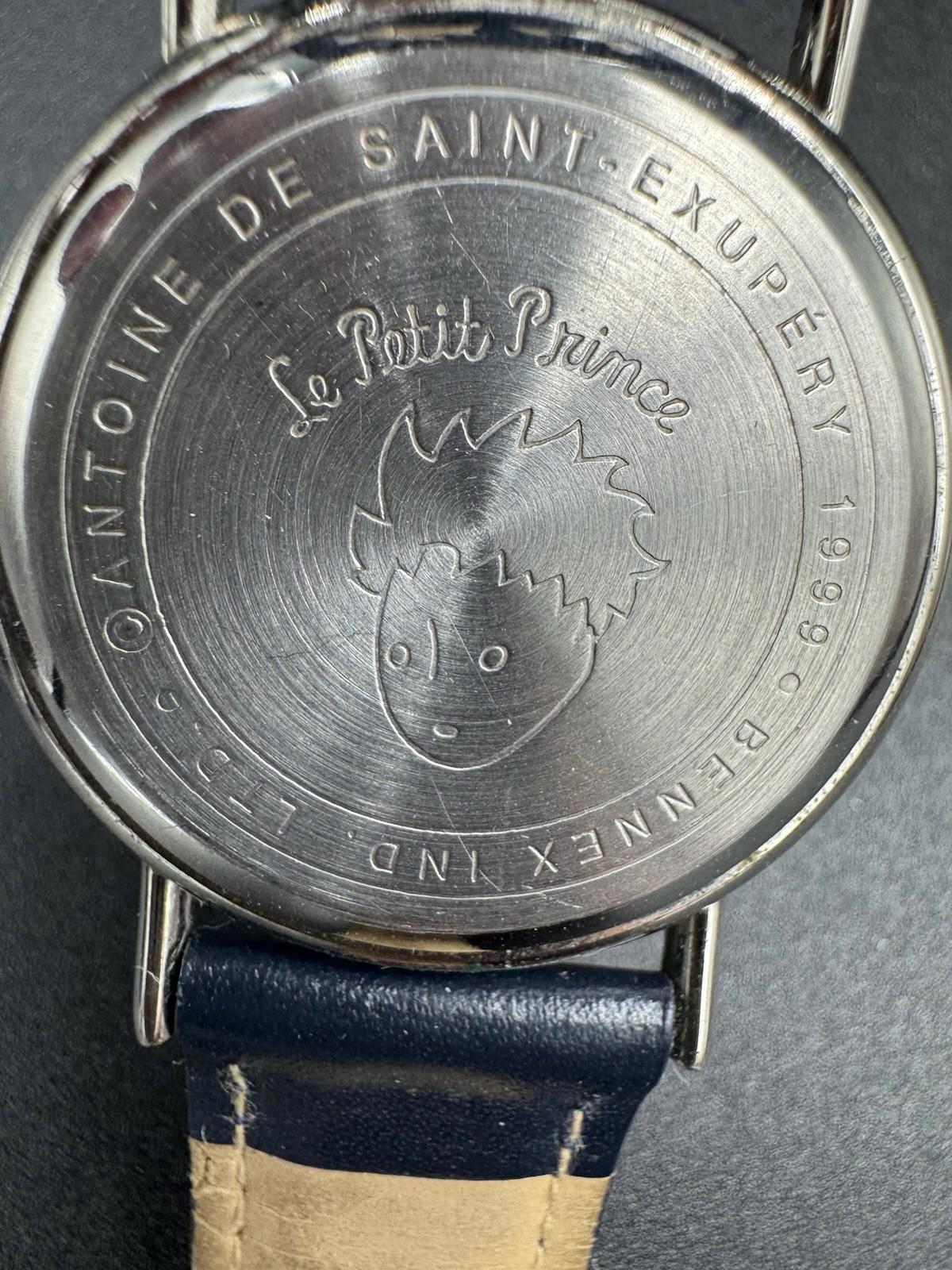 Vintage Bennex Le Petit Prince 1999 Watch Antoine Saint-Exupery Limited Edition
