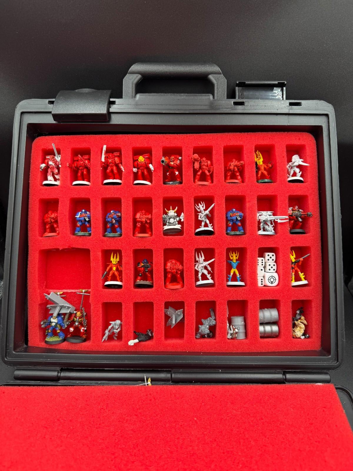 Vintage Games Workshop Warhammer 40k Kill Team Painted Minis Collection Lot w/ C