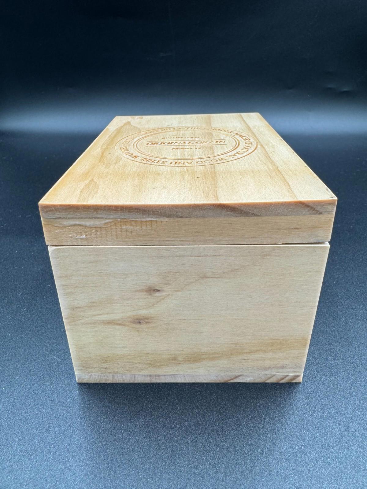 Original Grain Chrono Rosewood Alterra 44mm Analog Watch (Discontinued Finish) N