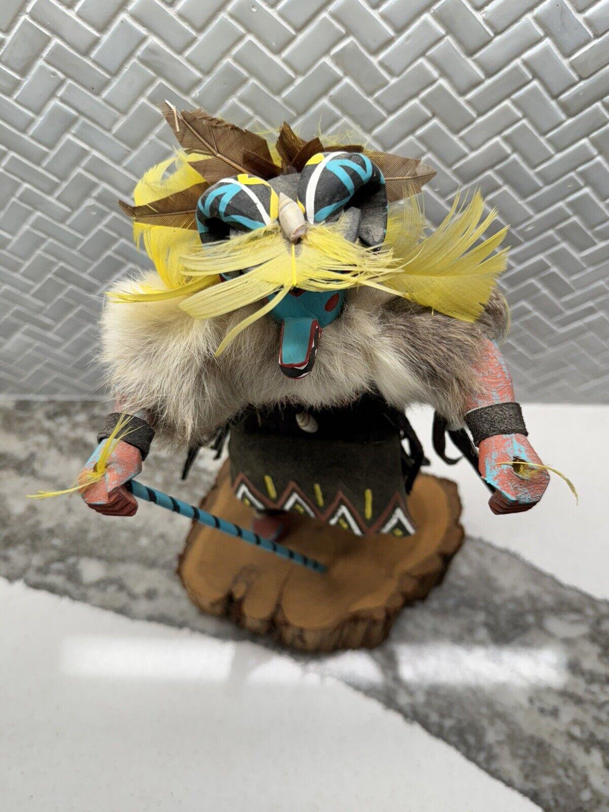 Native American Indian HOTOTO Kachina Doll Ram Verna Tulley