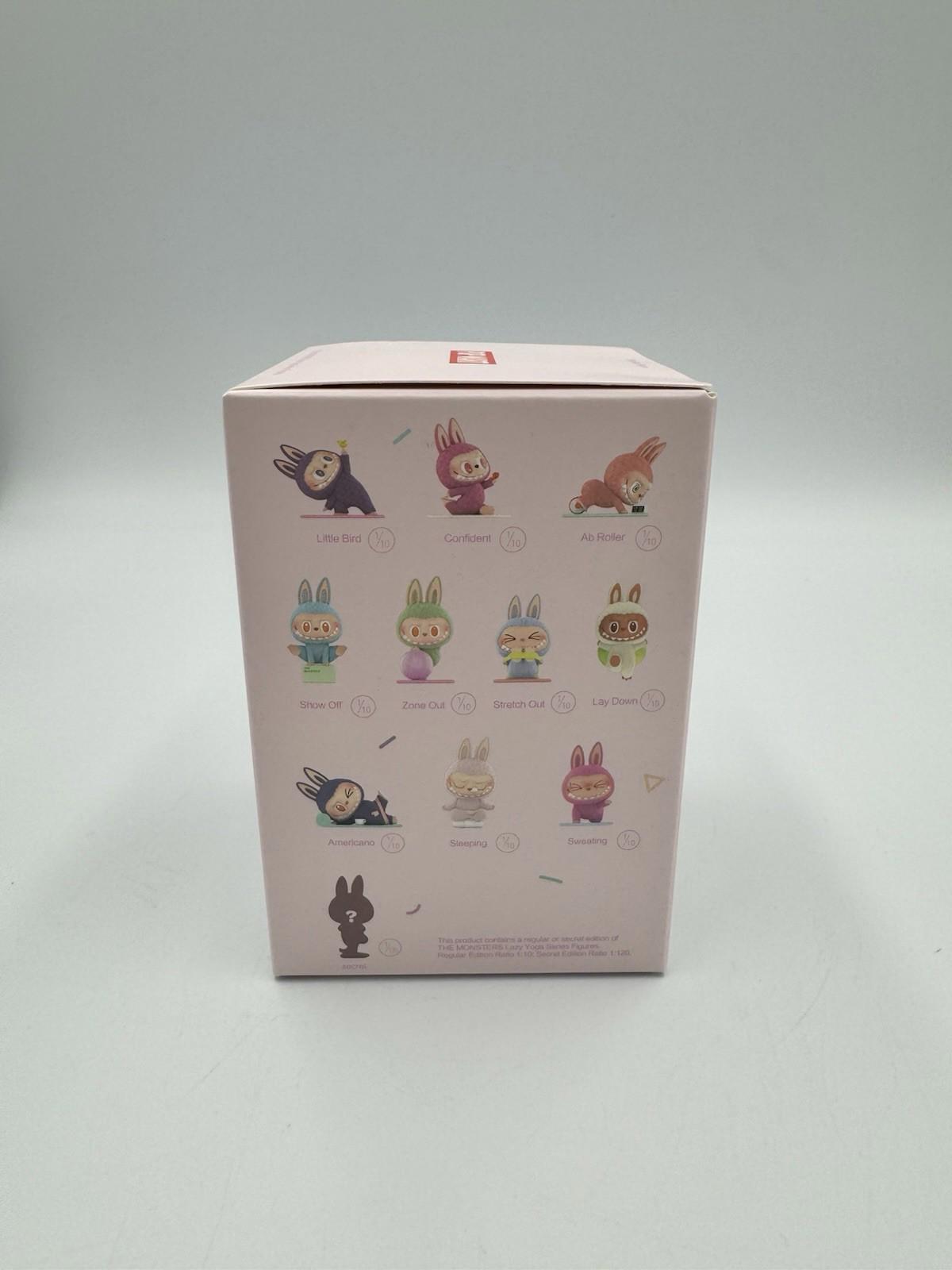 Pop Mart Labubu Authentic The Monsters Lazy Yoga Series