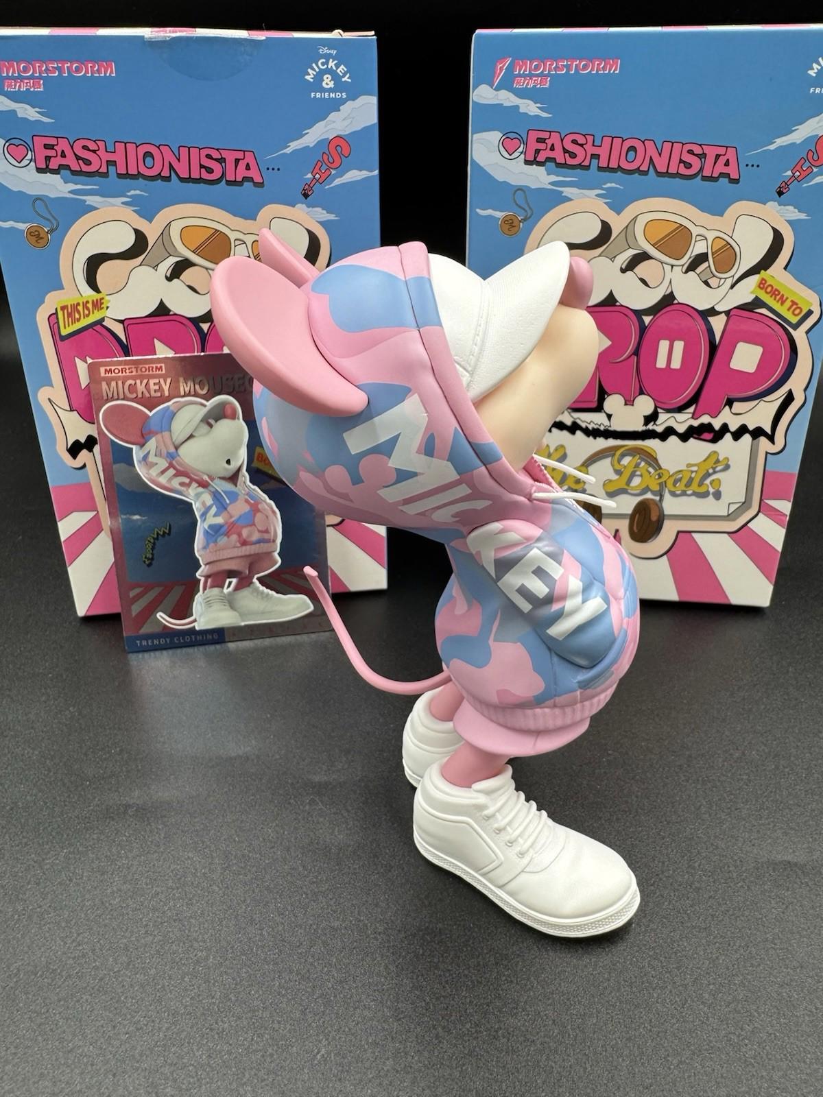 Morstorm Sweatshirt Denim Mickey & Minnie Bundle Figure Art