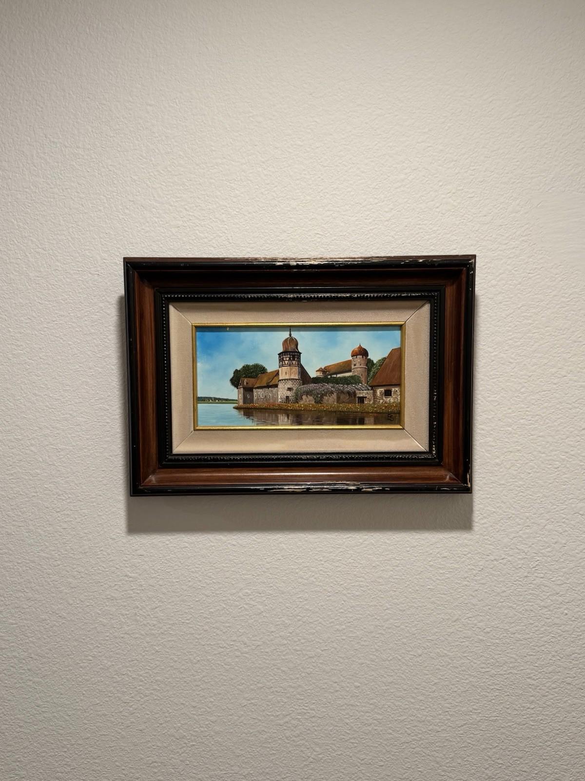 Eugene Schmidt Original Bavaria Germany Landscape Oil COA