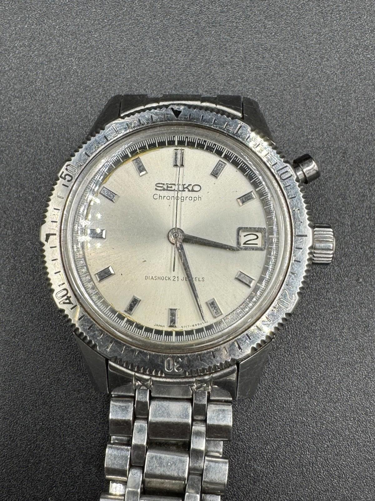 Seiko One push Chronograph 5717-8990 1964 Tokyo Olympics LE