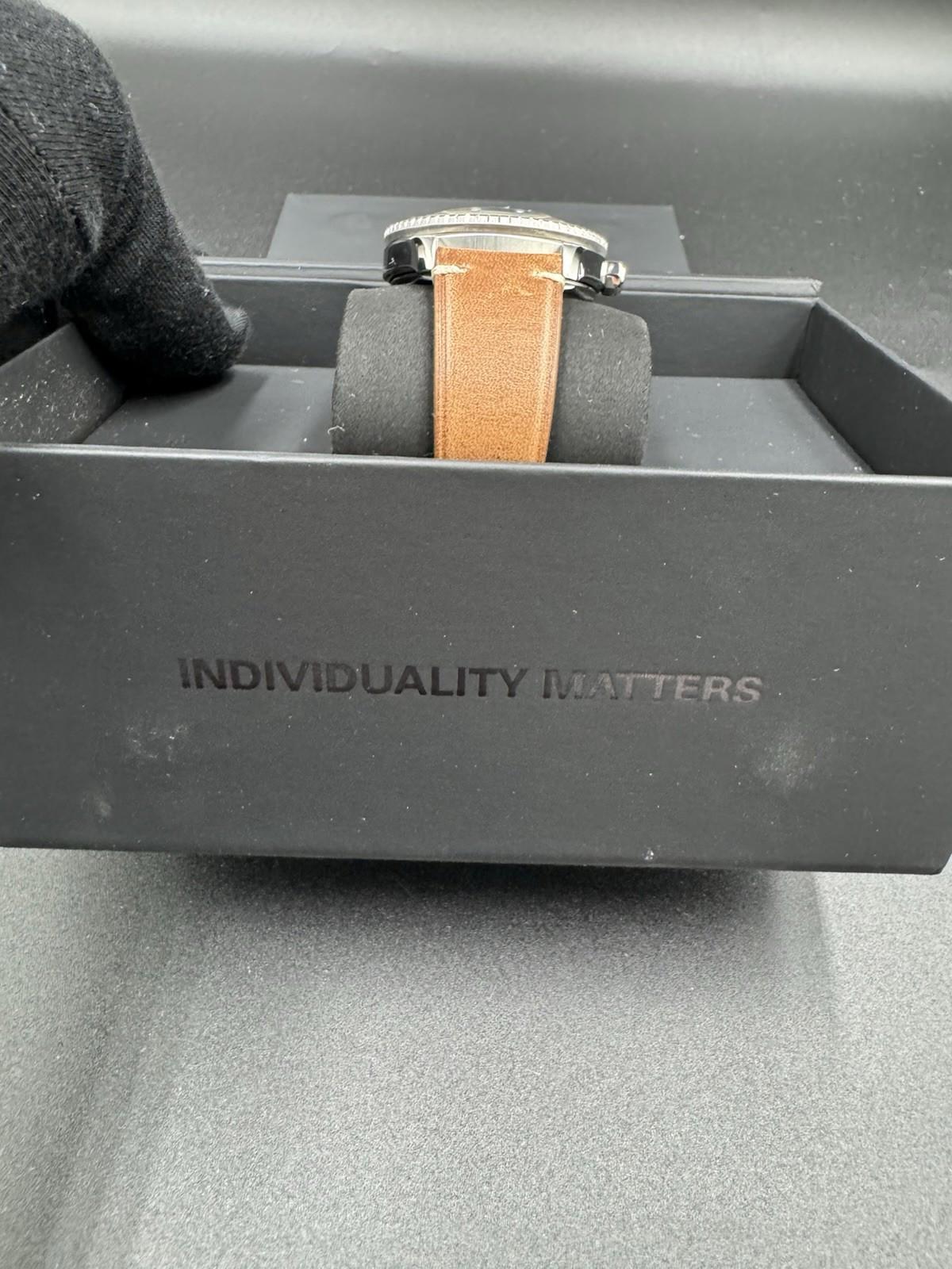 Undone Basecamp Classic Vintage Automatic Steel Blue Skin Men's Watch Brand New