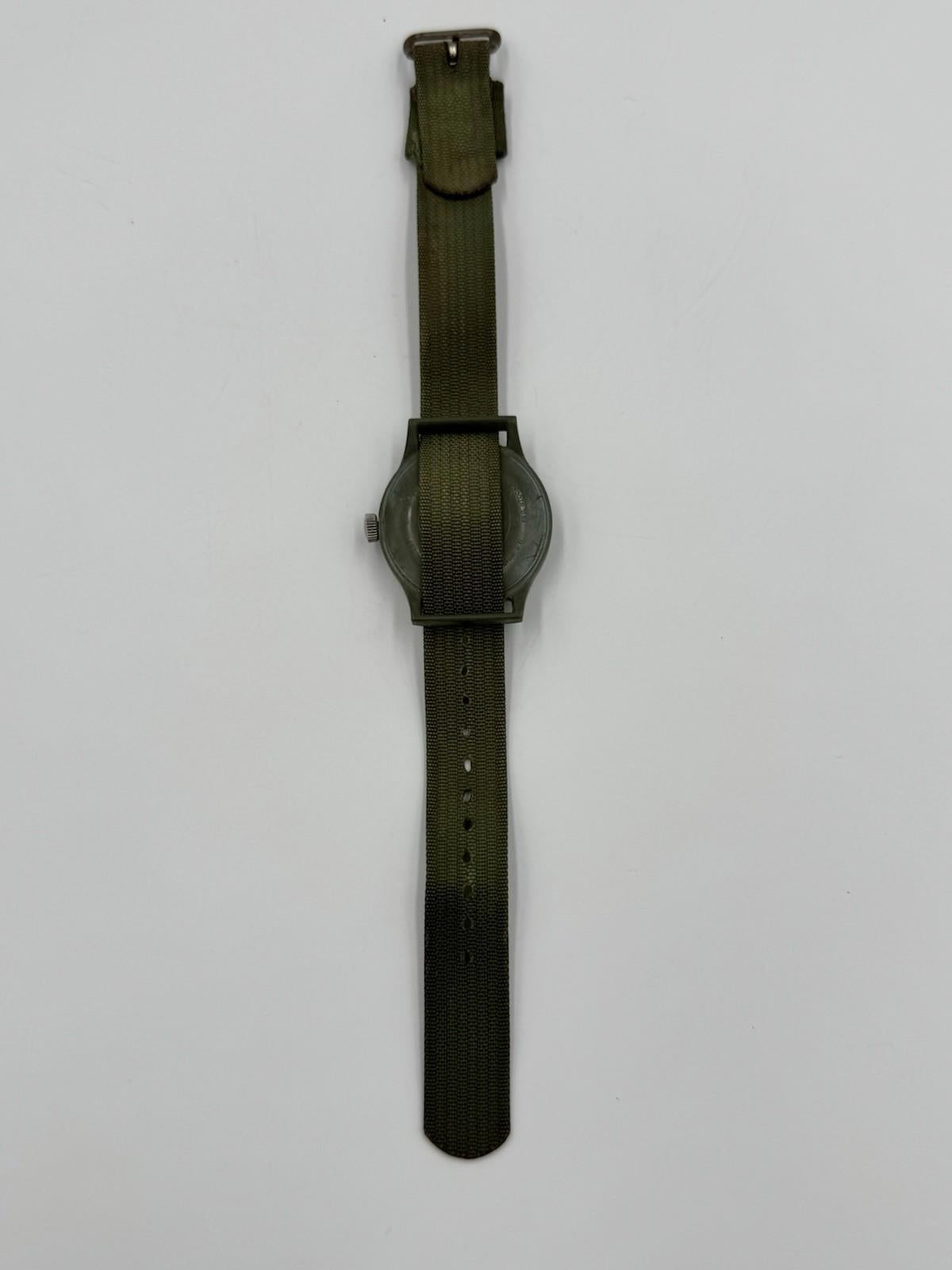 U.S. Military Wrist Watch · October 1965 – Original Issue with Strap