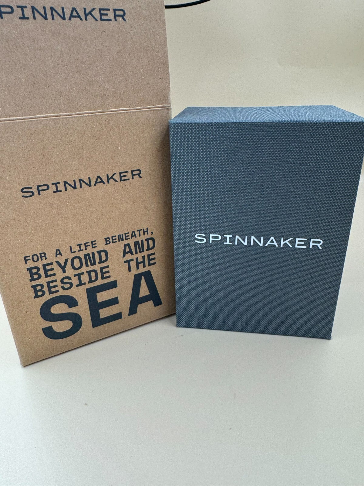 Spinnaker Bradner SP-5062-22 Pacific Blue Men's Automatic Dive Watch Box &Papers