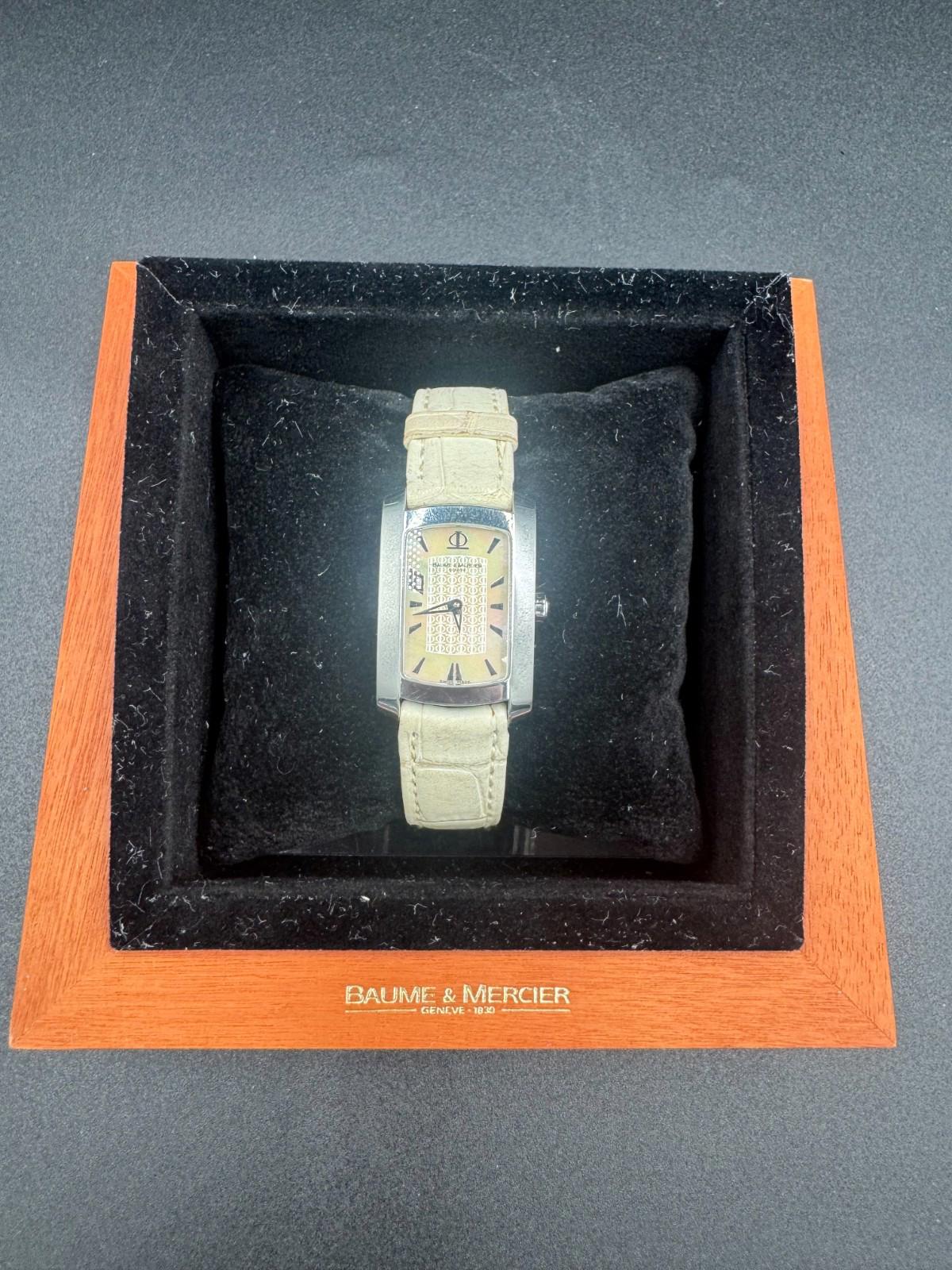 Baume & Mercier Hampton 10 Year Special Edition Ladies Watch Model 65465 LV Cert
