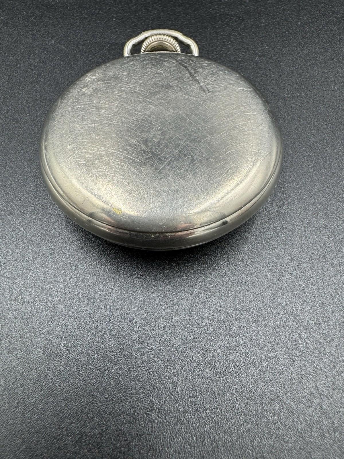 Ingraham Biltmore Pocket Watch - Please see photos for Condition - Works Well G+