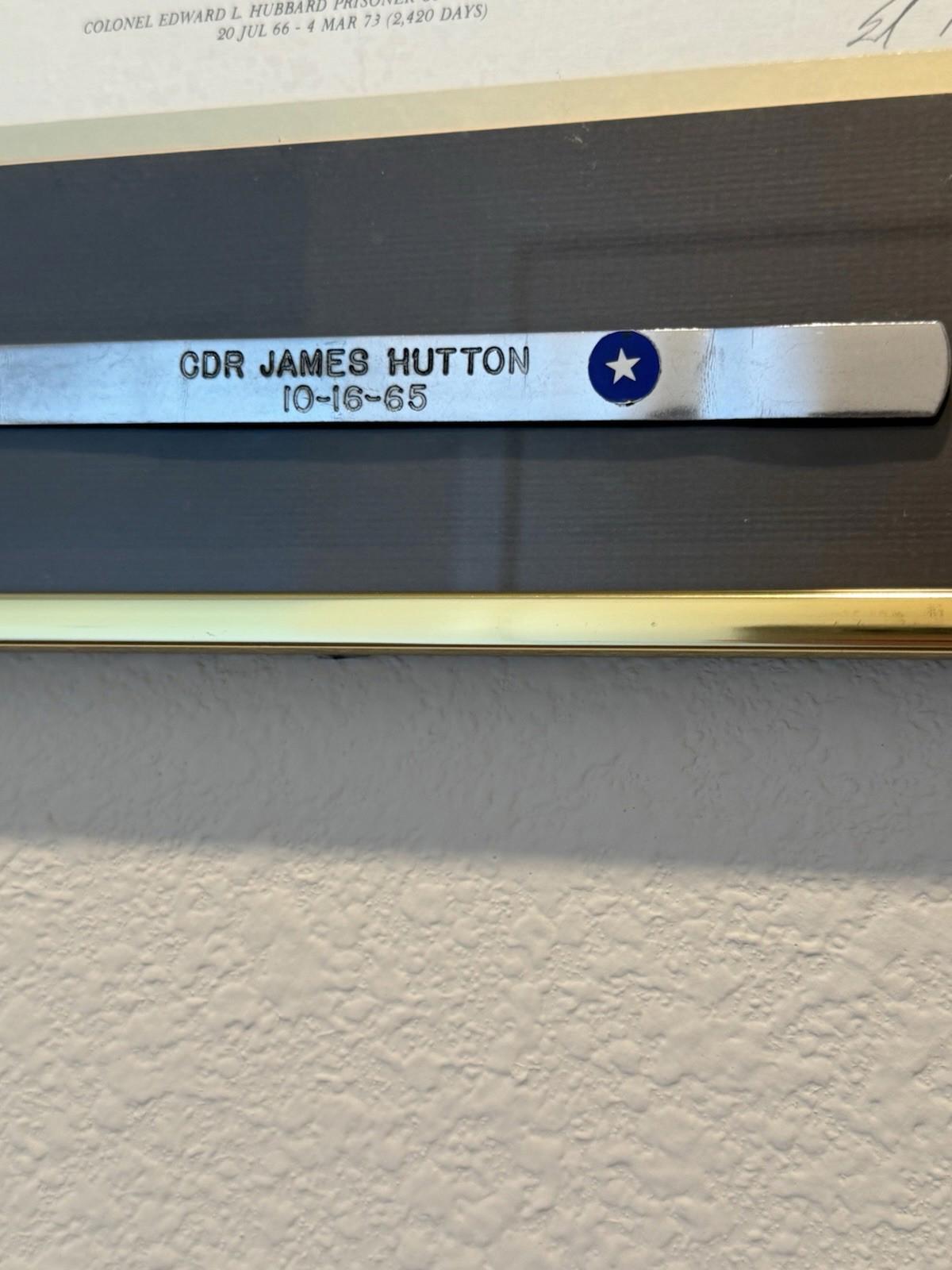 Edward L. Hubbard Keep Faith Signed Duffy Hutton Vietnam POW