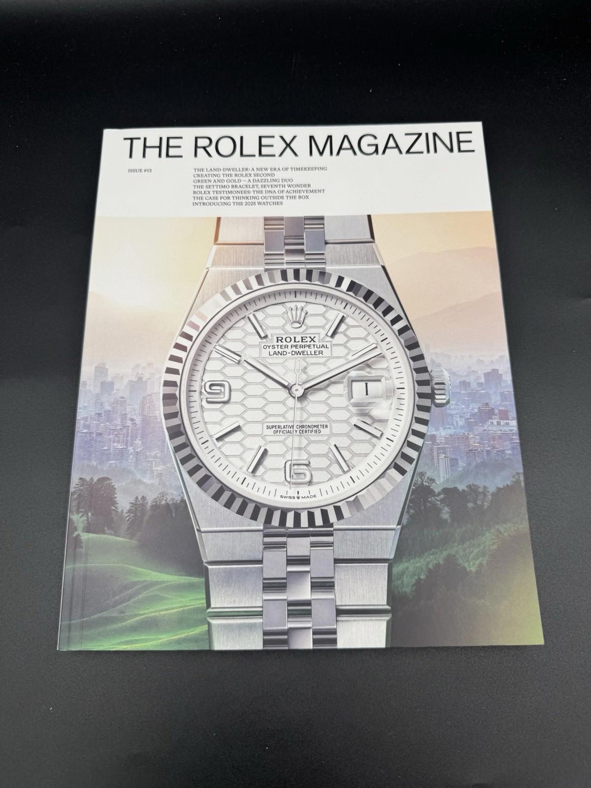 Rolex Magazine Issue #13 New Release From Rolex For 2025 Brand New Limited Editi