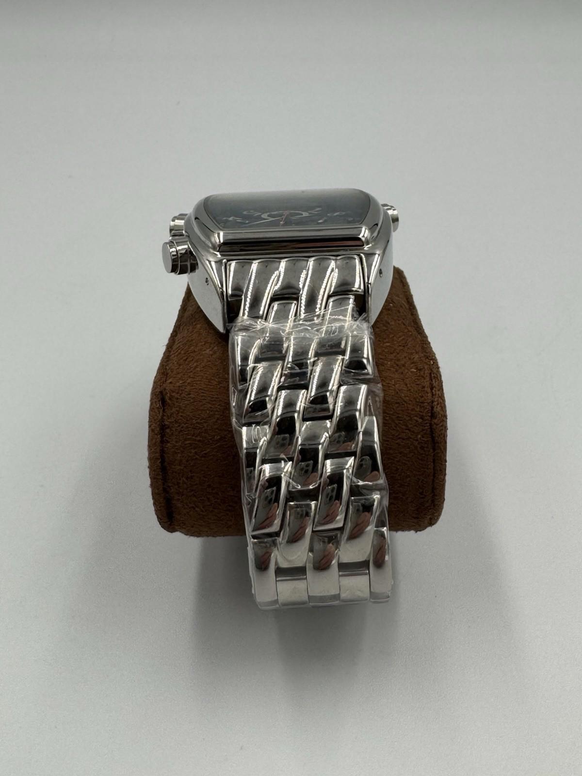 Andre Giroud Men's Automatic Moonphase Black Dial Watch 3 NM