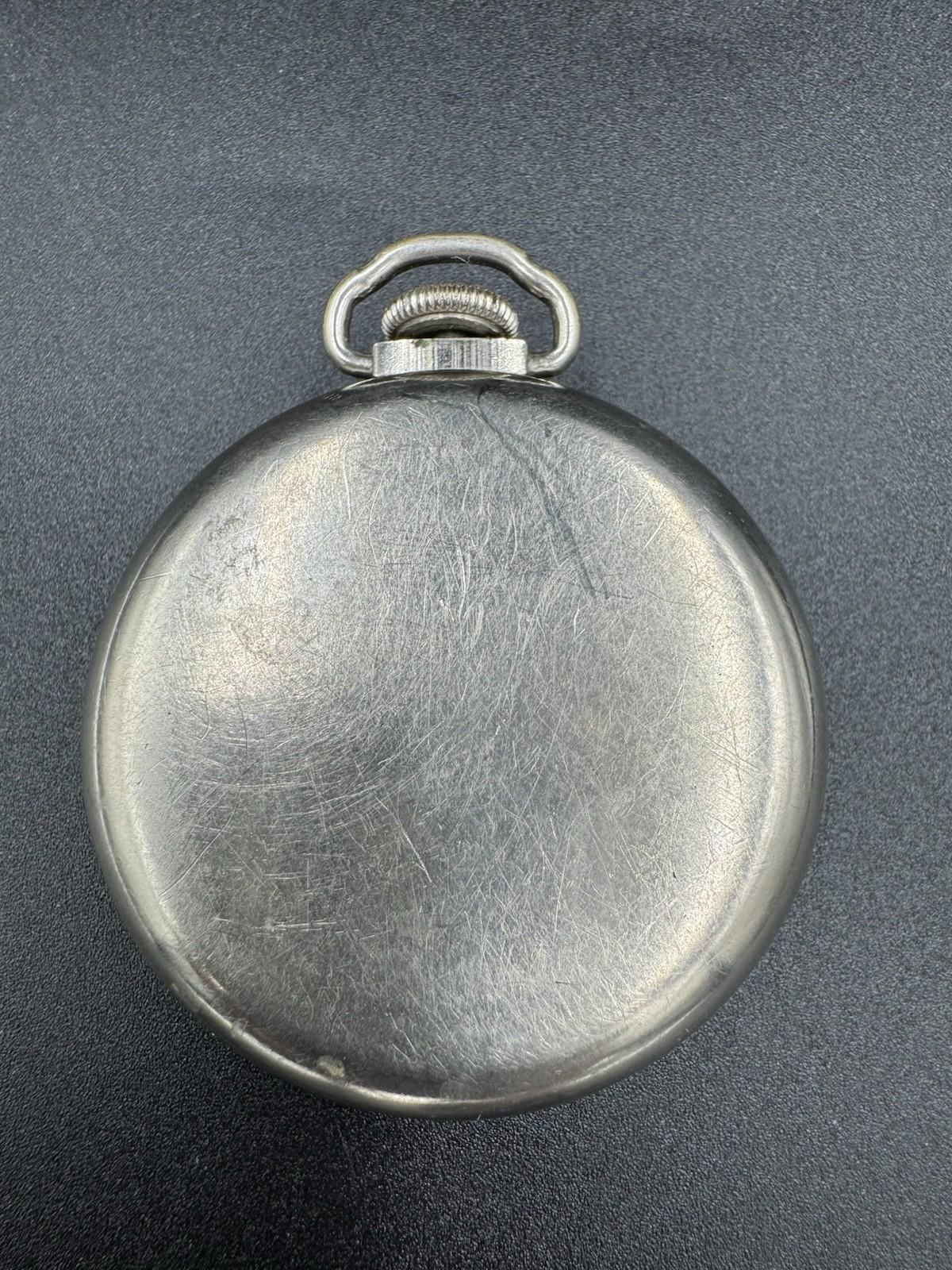 Ingraham Biltmore Pocket Watch - Please see photos for Condition - Works Well G+