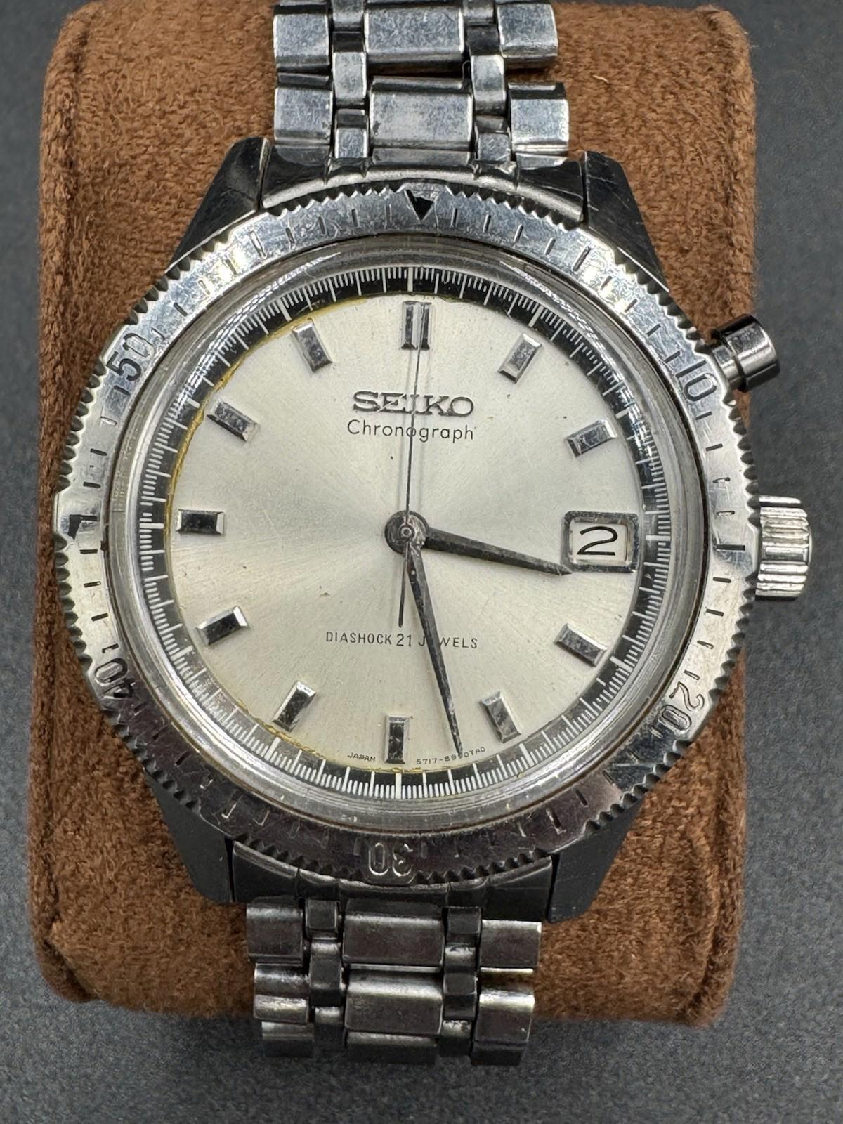 Seiko One push Chronograph 5717-8990 1964 Tokyo Olympics LE