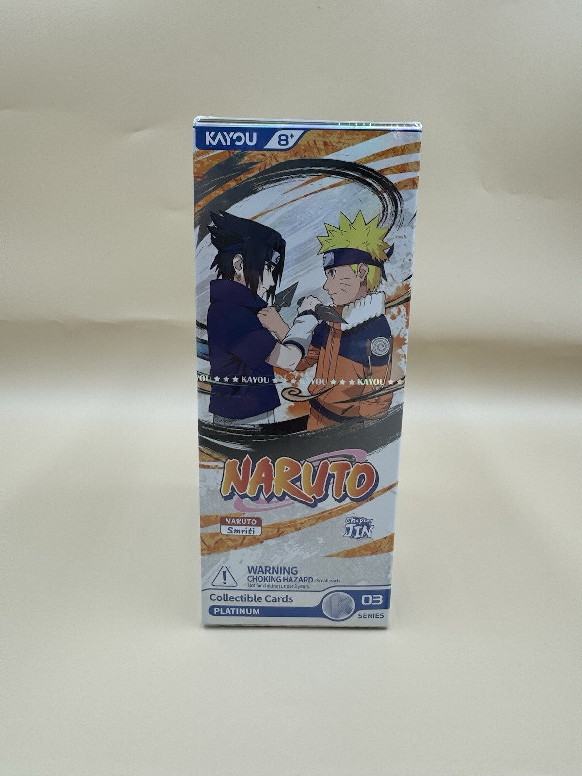 KAYOU NARUTO Series 3 Chapter Jin English Display Box – 12 Packs & Promo Card NM