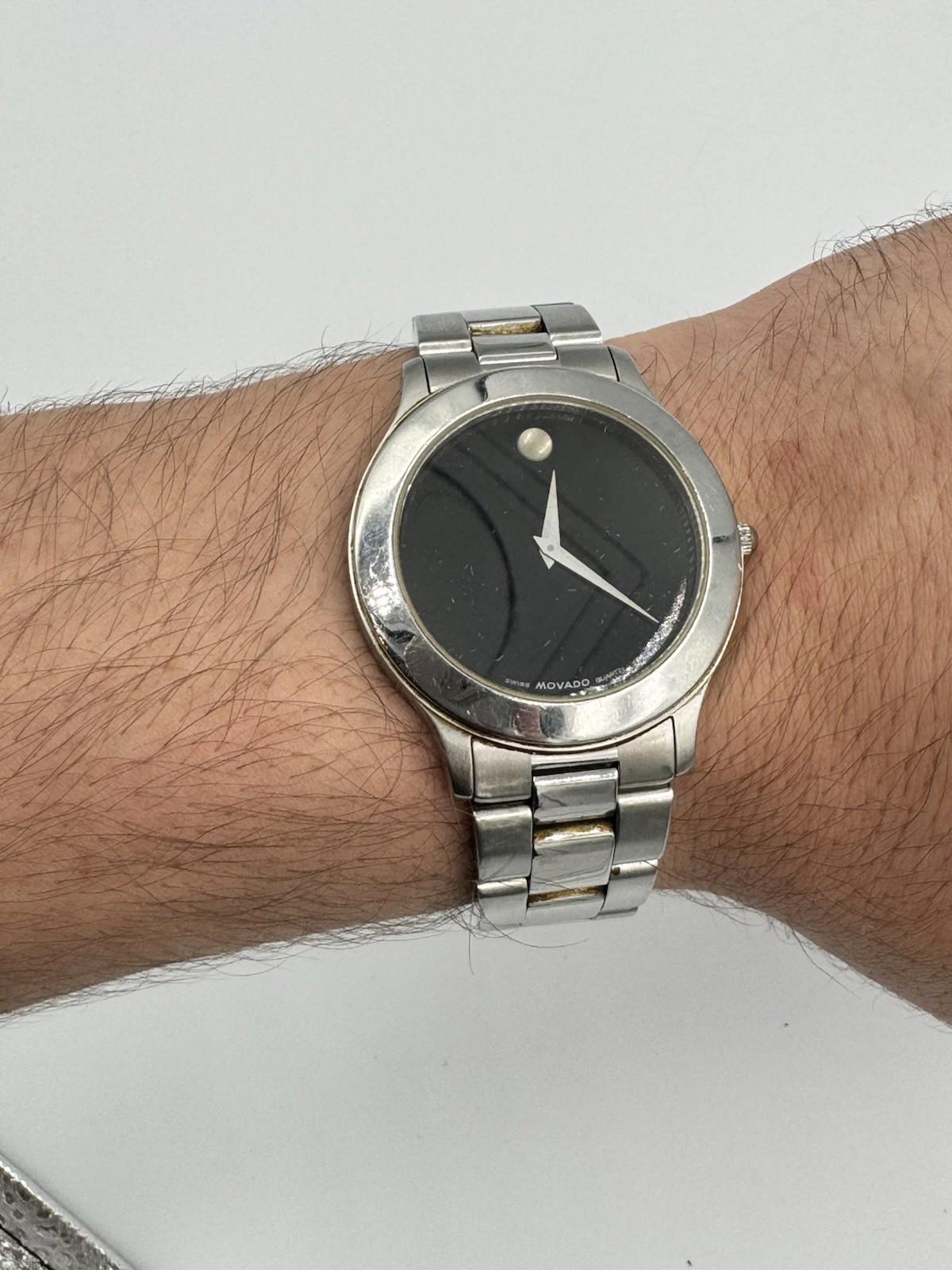 Movado Museum Junior Sport Circa 2000s | Stainless Steel | Swiss Made MCS Quartz