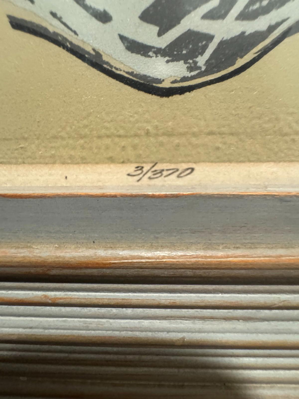 Millard Sheets Startled Birds Serigraph Print 3/370 Signed