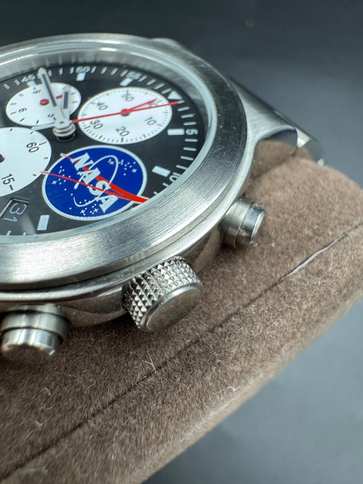 NASA × MONO Collaboration Wrist Watch World Limited Universe Watch Japan RARE VG