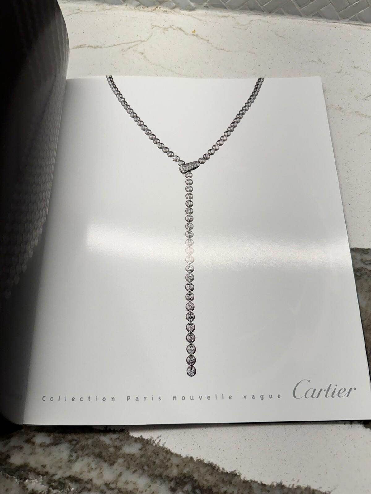 Cartier Collection Paris Nouvelle Vague Catalog 2000 FR