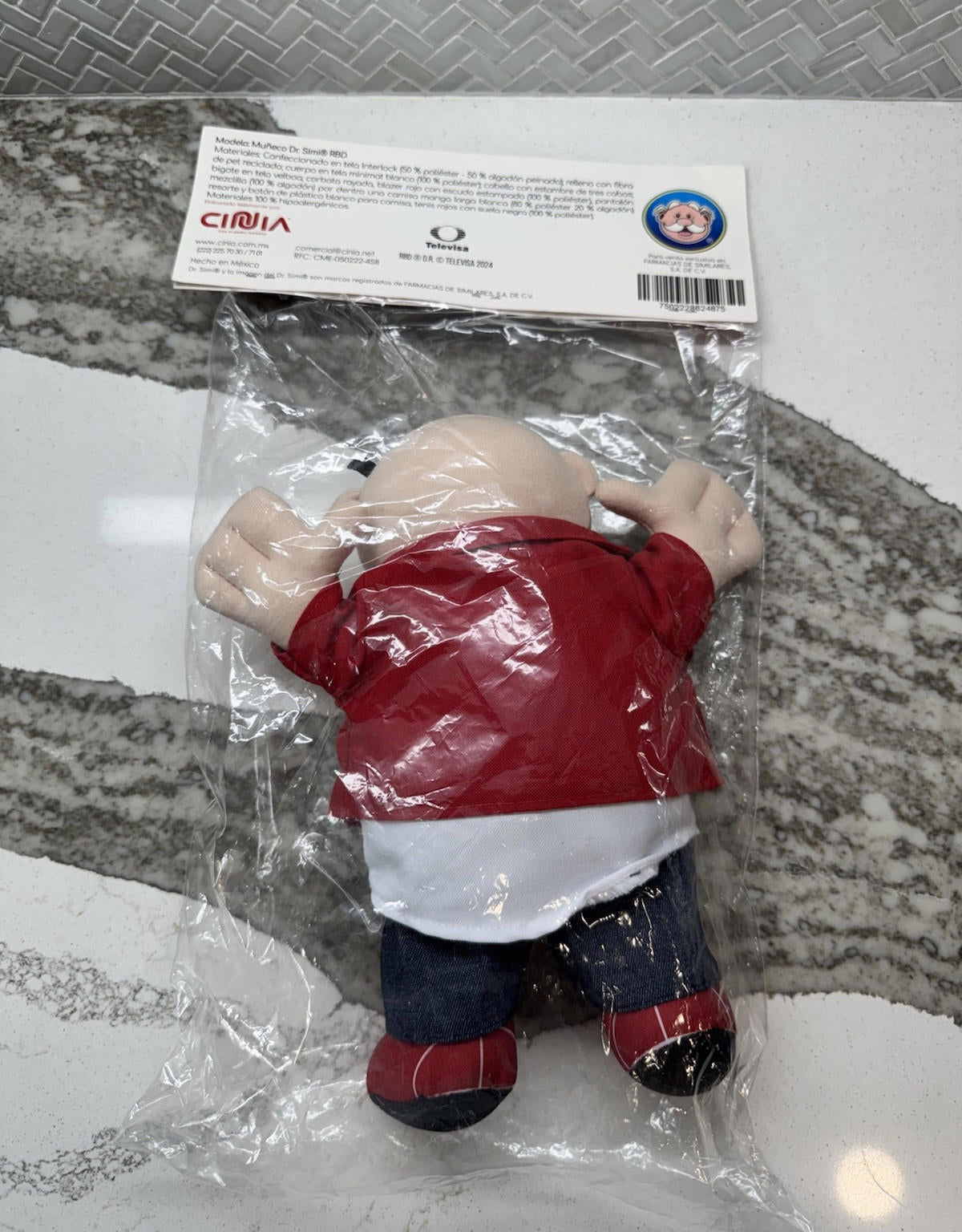 DR Simi Plush Rebelde Rbd Farmacias Similares Hipoalergenico Hypoallergenic New