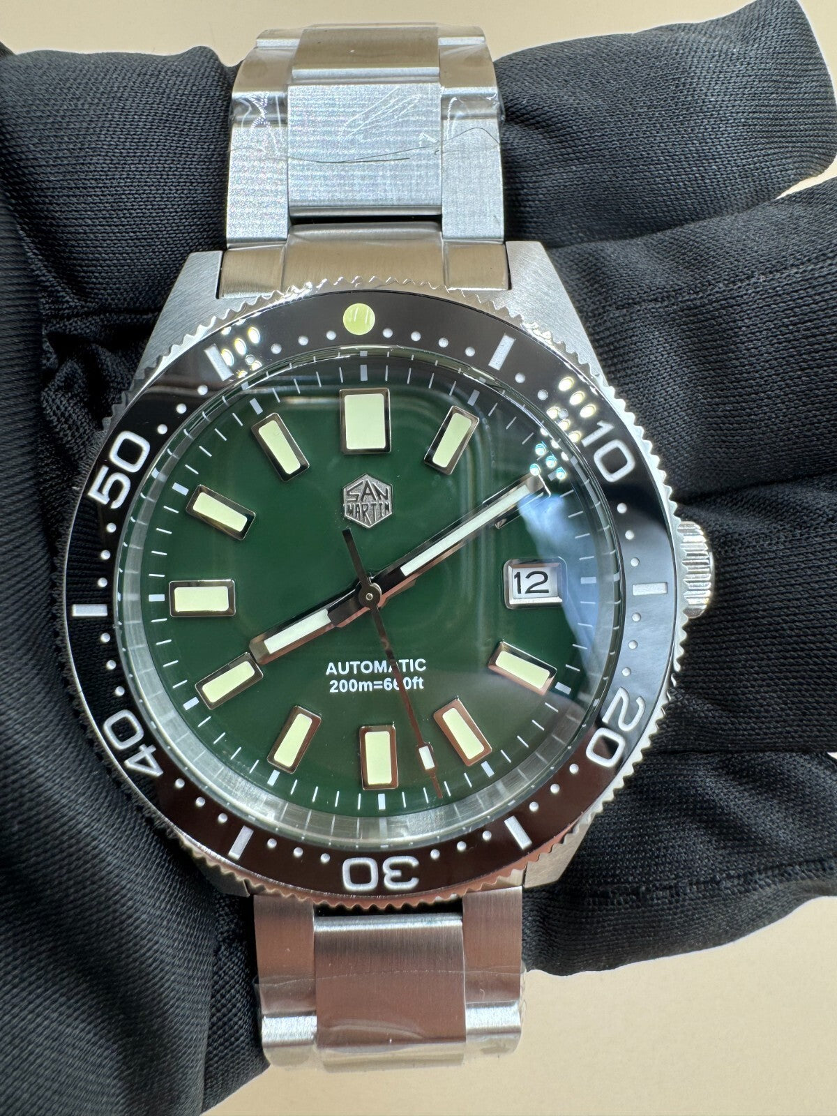 San Martin SN0087 44MM aka MM300 Diver 300M Sapphire Glass Brand New w box paper