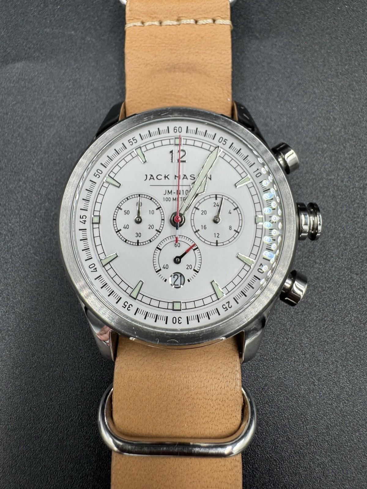 Jack Mason Nautical Chronograph Men's Watch Model JM-N102-108 Sapphire Crystal M