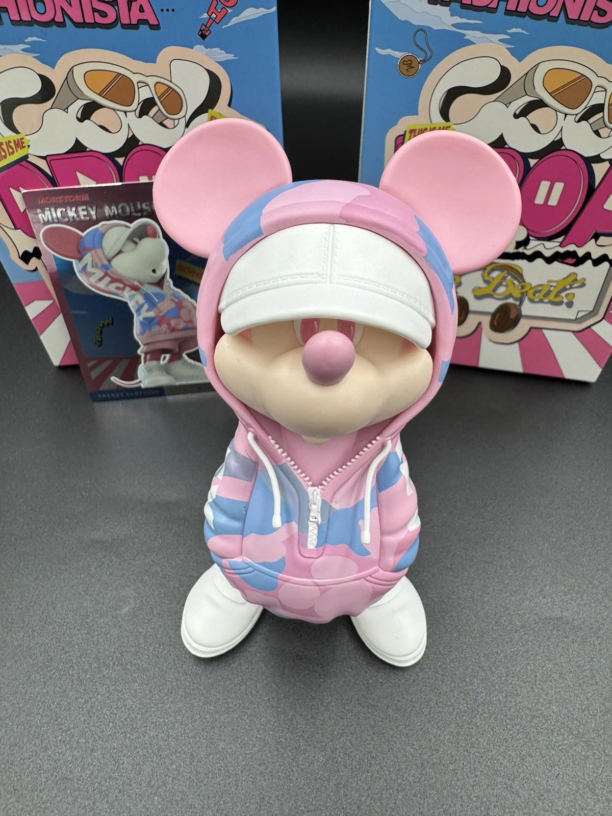 Morstorm Sweatshirt Denim Mickey & Minnie Bundle Figure Art
