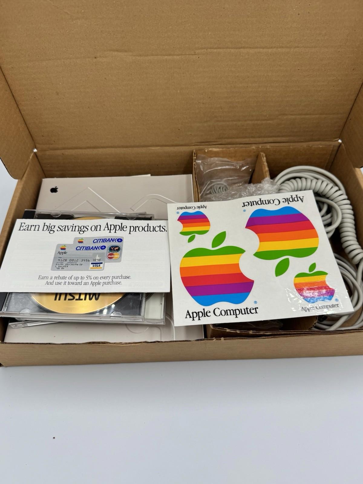 Apple Power Macintosh 6100/66 Manuals, Disks & Original Box