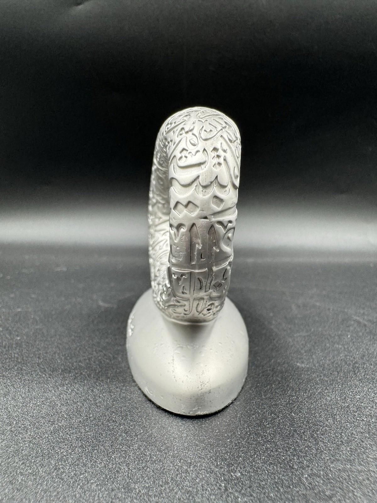 Dubai UAE Museum Of The Future 3D Model Silver Color 11.5 CM