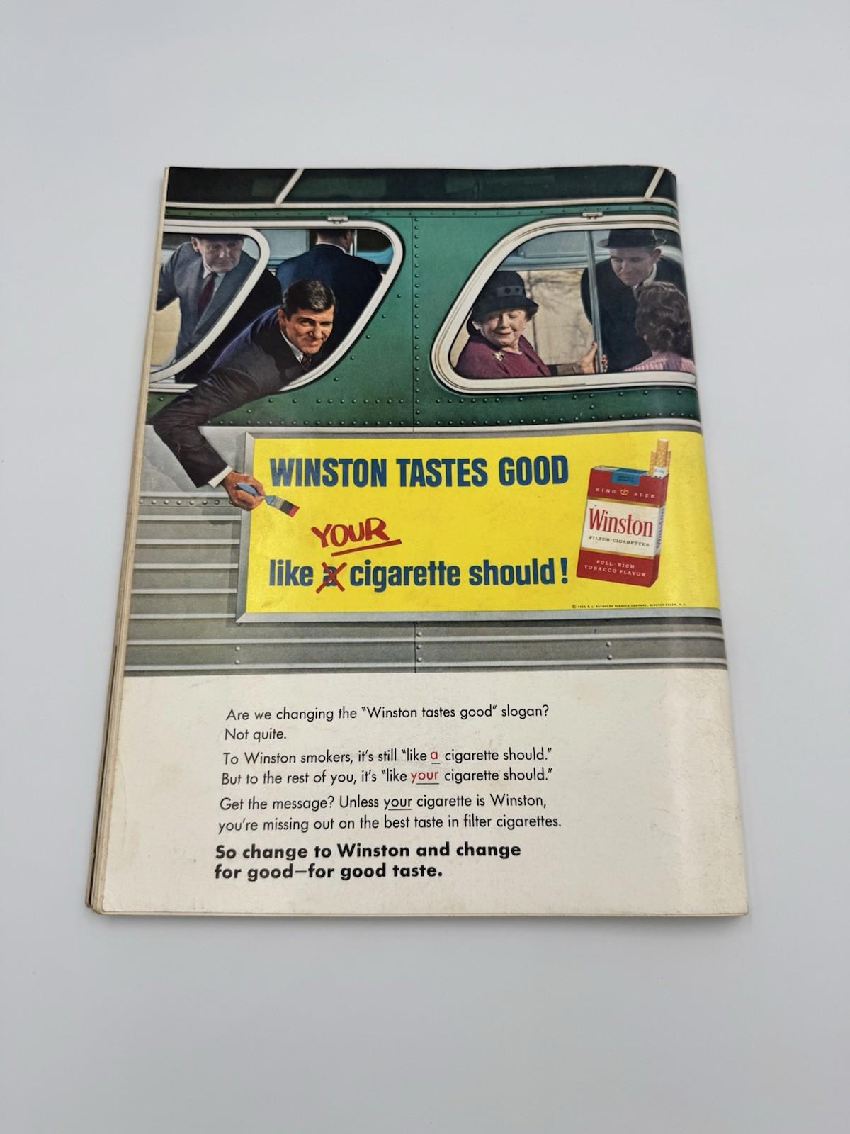 Vintage Playboy Magazine Issue August 1966 Entertainment Men