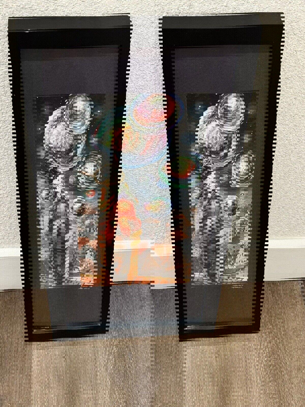 Sokolova Nadezhda Painting Handmade Silk Cat daydreamin fish