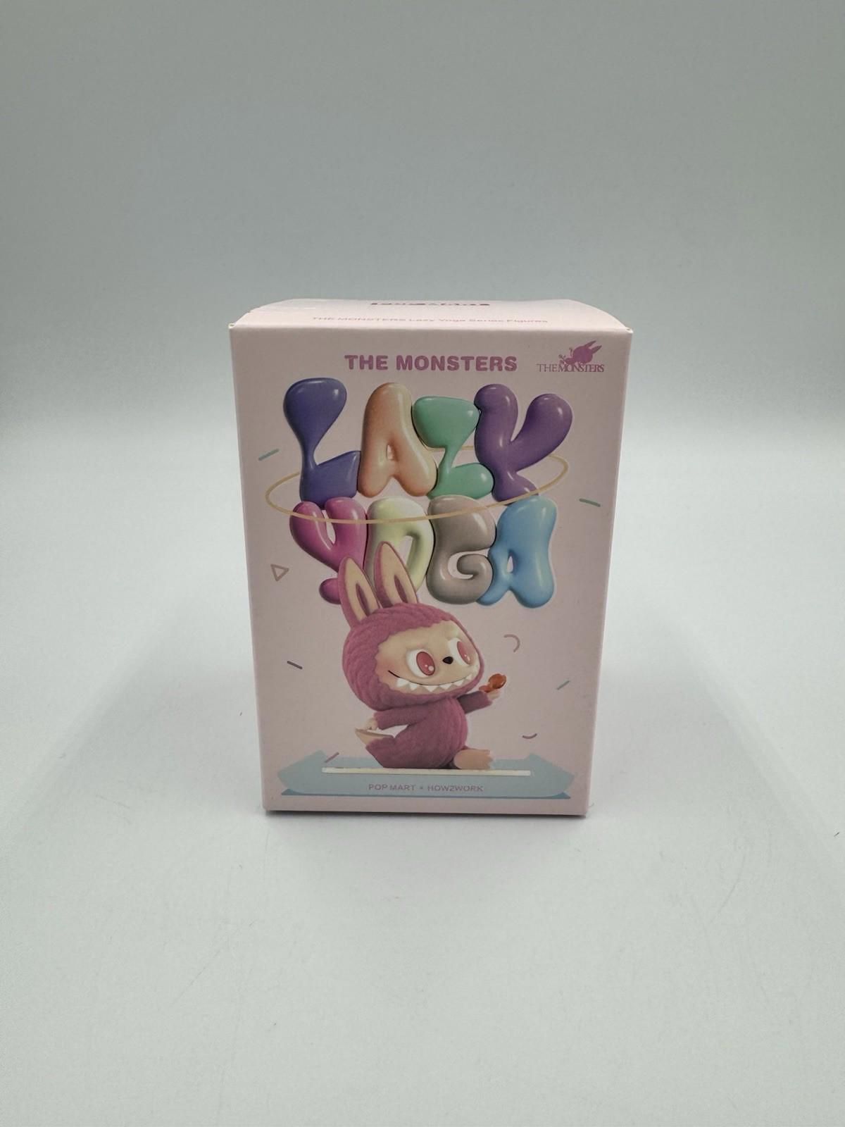 Pop Mart Labubu Authentic The Monsters Lazy Yoga Series