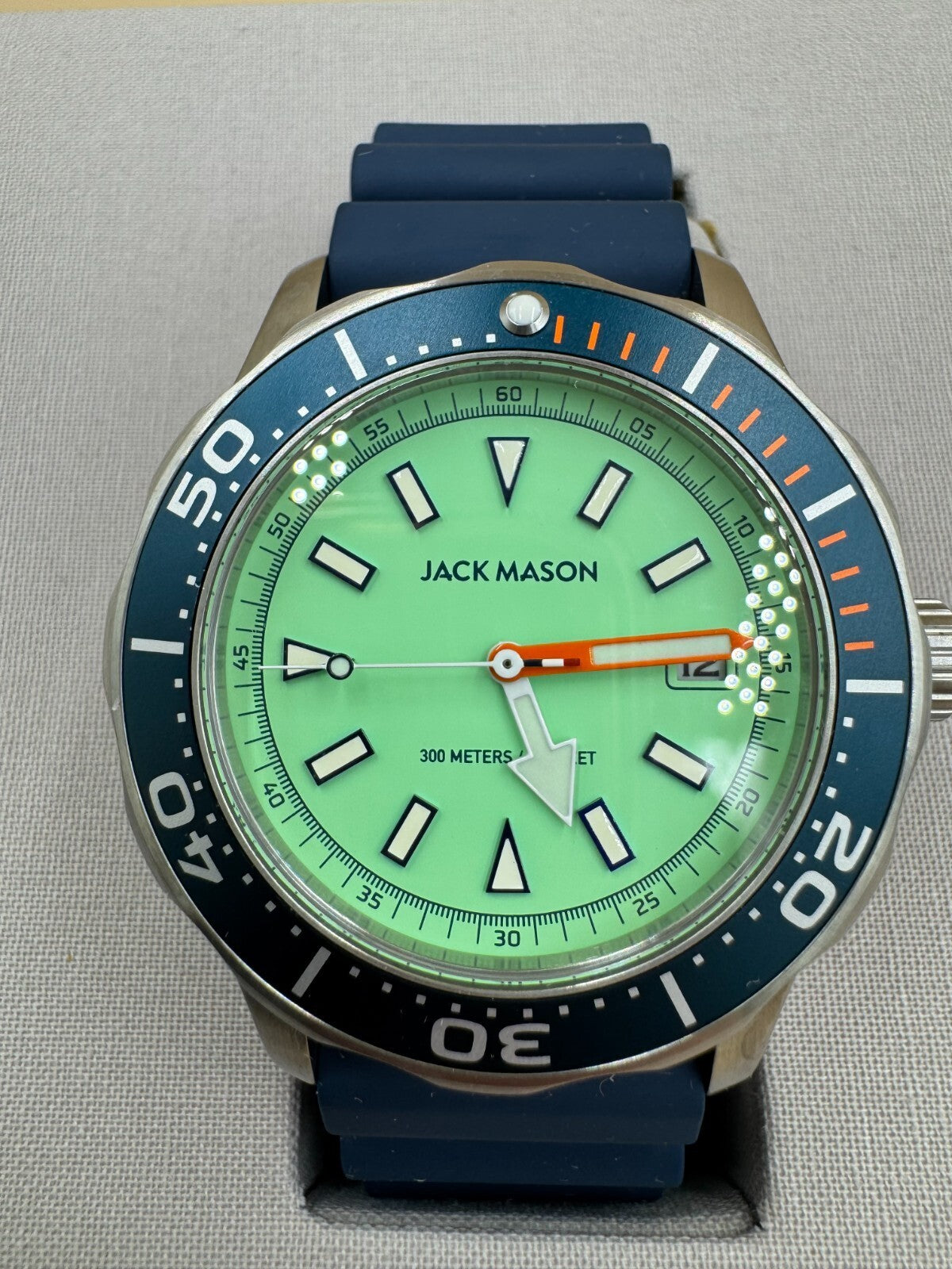Jack Mason JM-D111-001 Quartz Diver Watch New with Tags