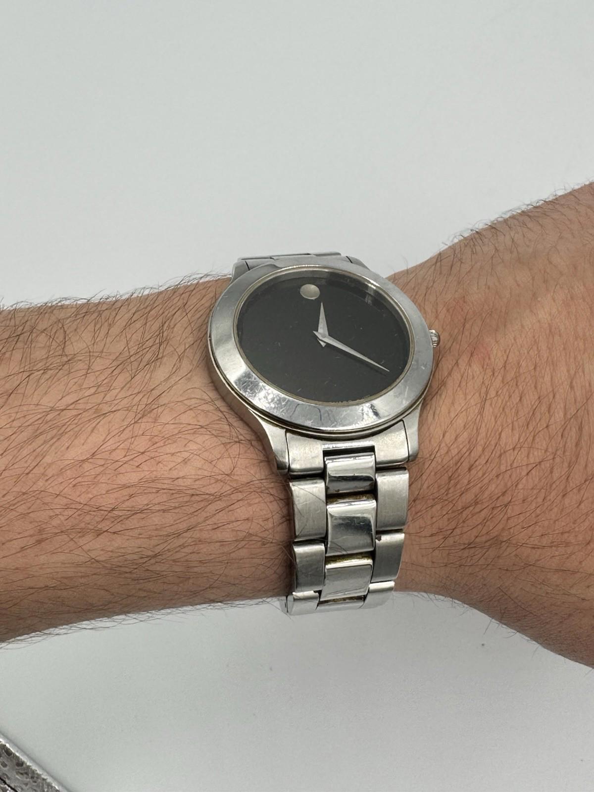 Movado Museum Junior Sport Circa 2000s | Stainless Steel | Swiss Made MCS Quartz