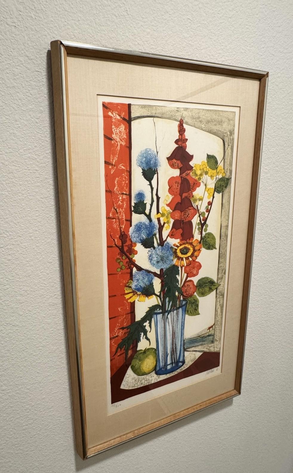 Jeanine Kostia Blancheteau Lithograph Flower Century 123/260