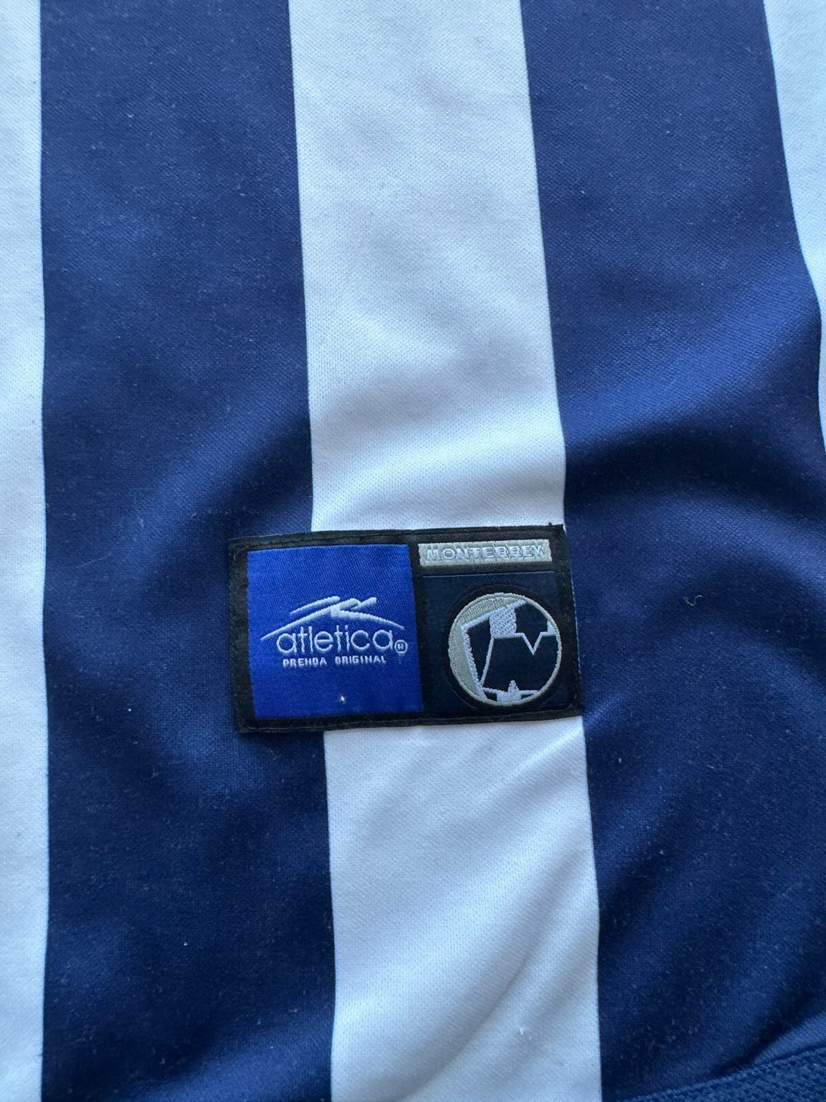 Vintage Rayados de Monterrey Home Jersey 2001–2002 – Atletica – Mens XL Mexico G