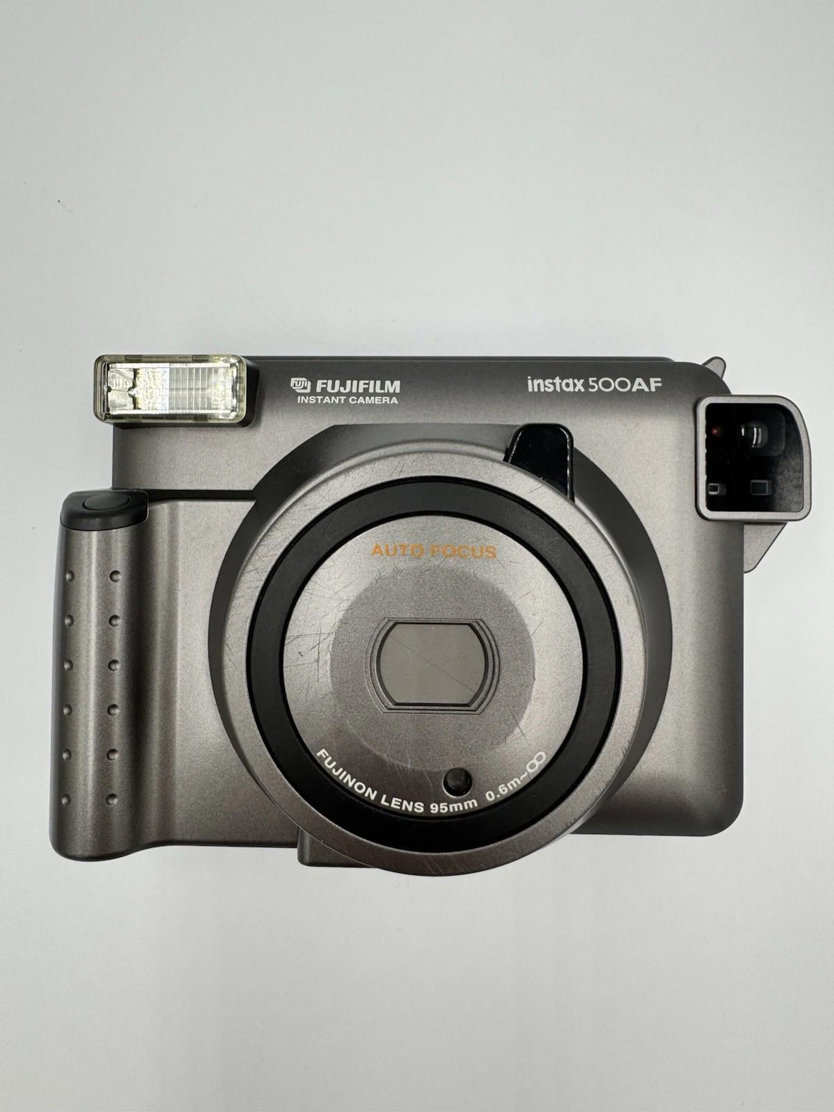 Fujifilm Fuji Instax 500AF Mediam Instant Film Camera From JAPAN Auto Focus VG+