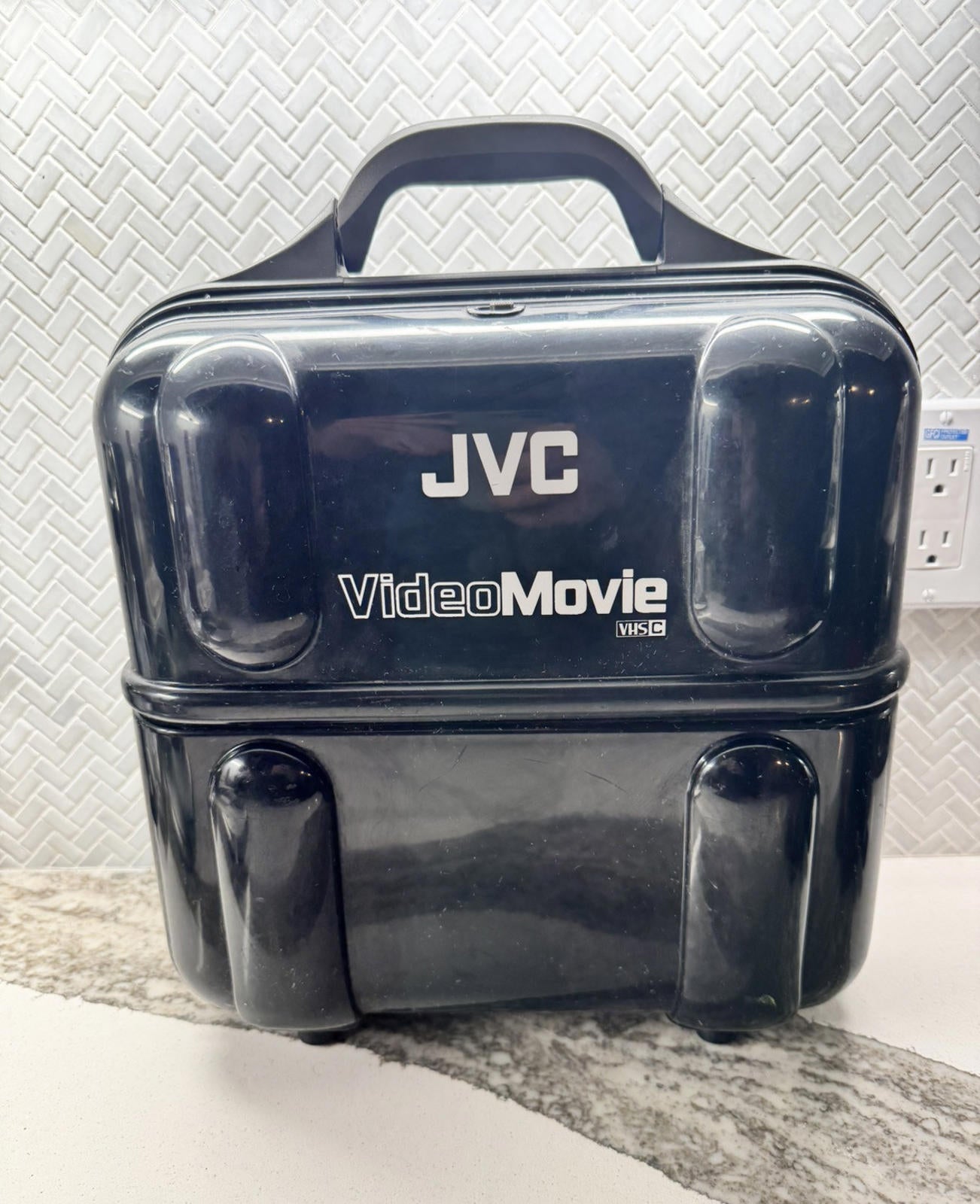 Jvc Gr-C7U Vhs C Video Movie Camcorder w/ case Untested - Sold as Is Decorative