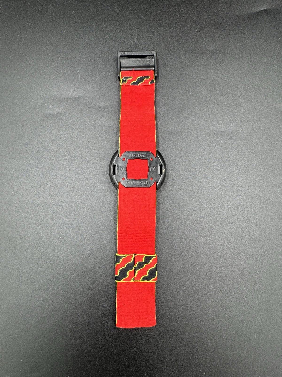 Rare 1988 Pop Swatch PWBB104 Trifoli Animal Quartz Watch