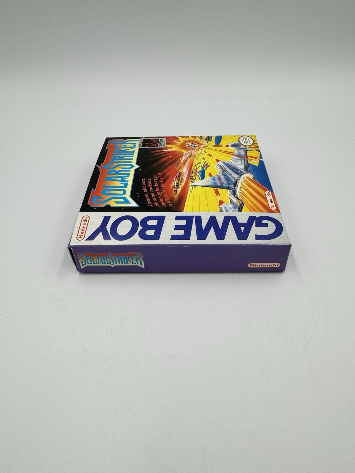 Game Boy Collection BOXES RADAR MISSION Solar Striker Go Tan