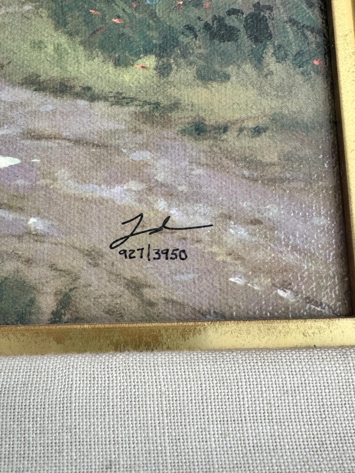 Thomas Kinkade Valley of Peace Beginning of a Perfect Day II