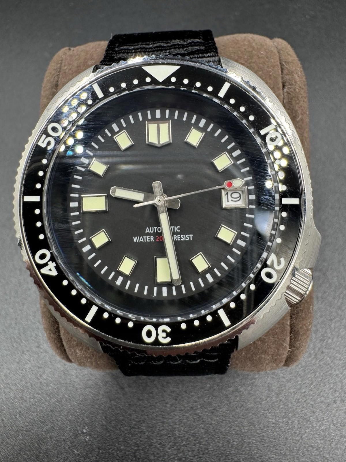 No Logo SD1970 6105 Turtle Captain Willard V2 NH35 Seiko Sapphire Diving Watch E