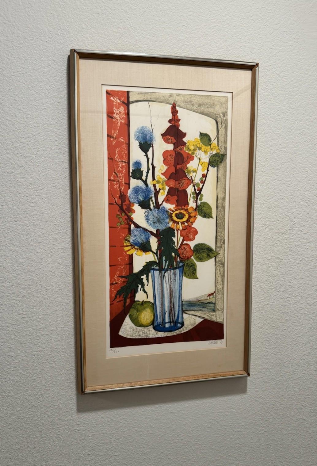 Jeanine Kostia Blancheteau Lithograph Flower Century 123/260