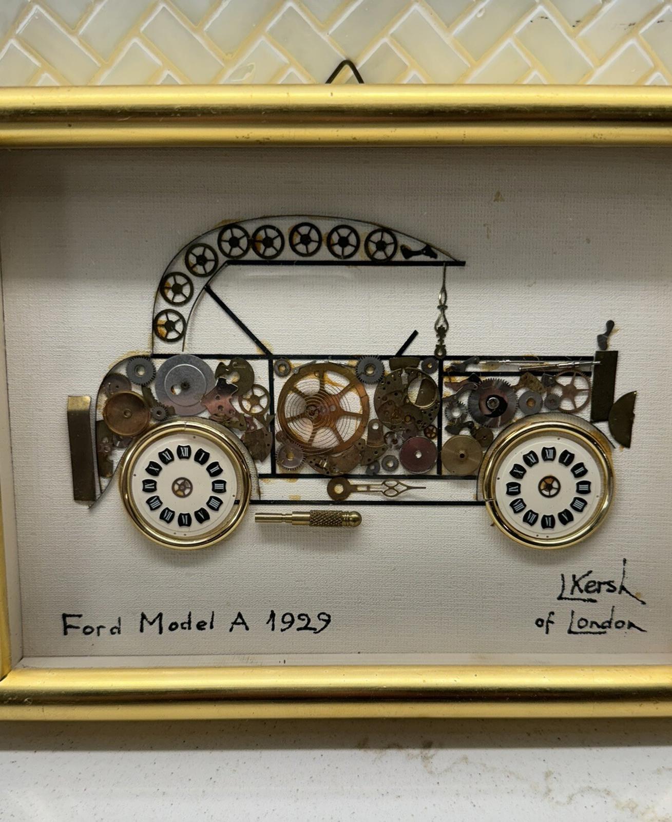 Ford Model A 1929 L'kersh Horological Collage England 1975