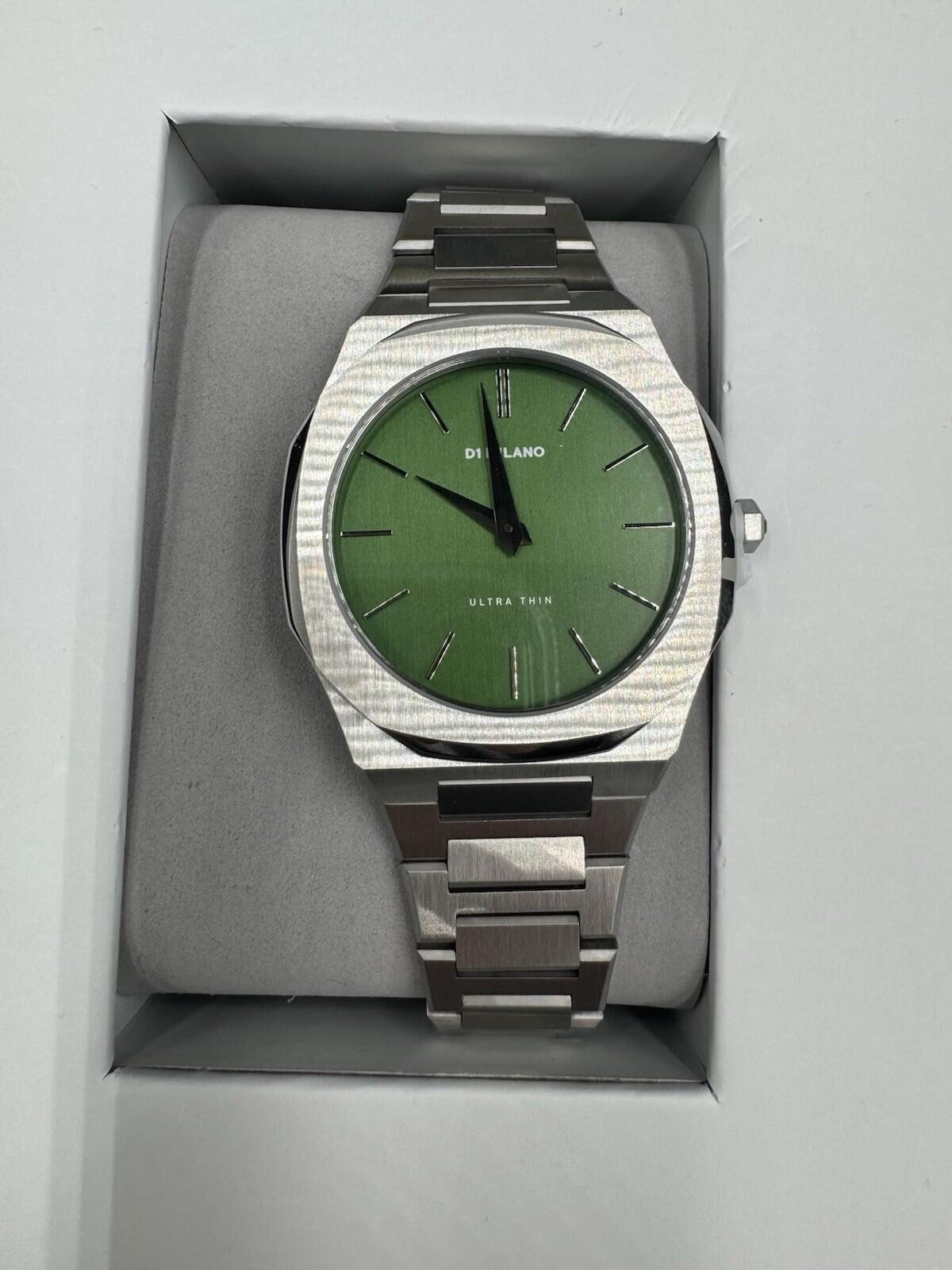 D1 Milano Quartz Watch Ultra Thin d1-utbj06 - Brand New with tags and box Steel