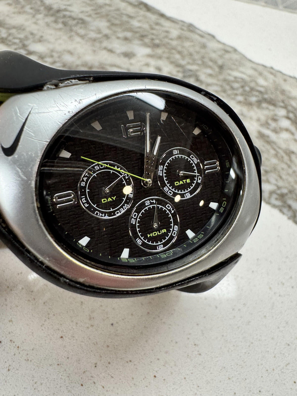 Nike Triax Swift 3I Watch Very Rare Vintage with new battery works great!