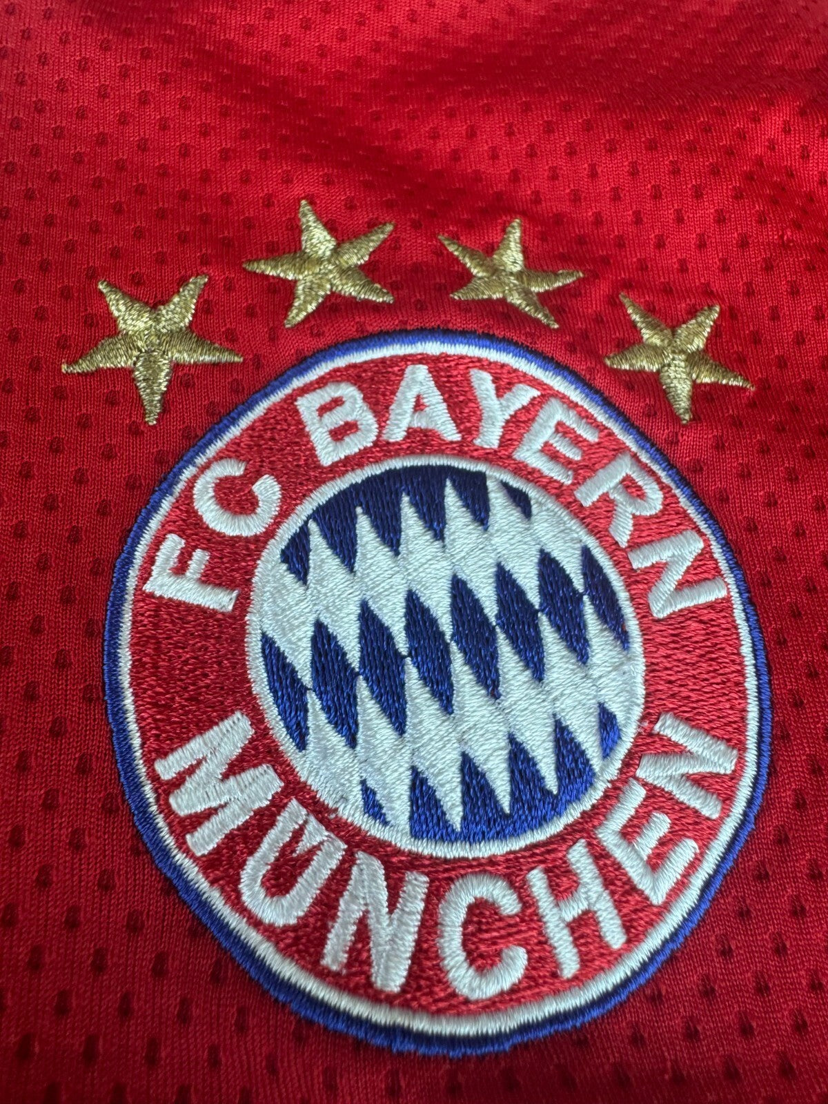 Adidas Bayern Munich 2007-09 T-Home Home Jersey Size M Number #15 Rare Soccer G+