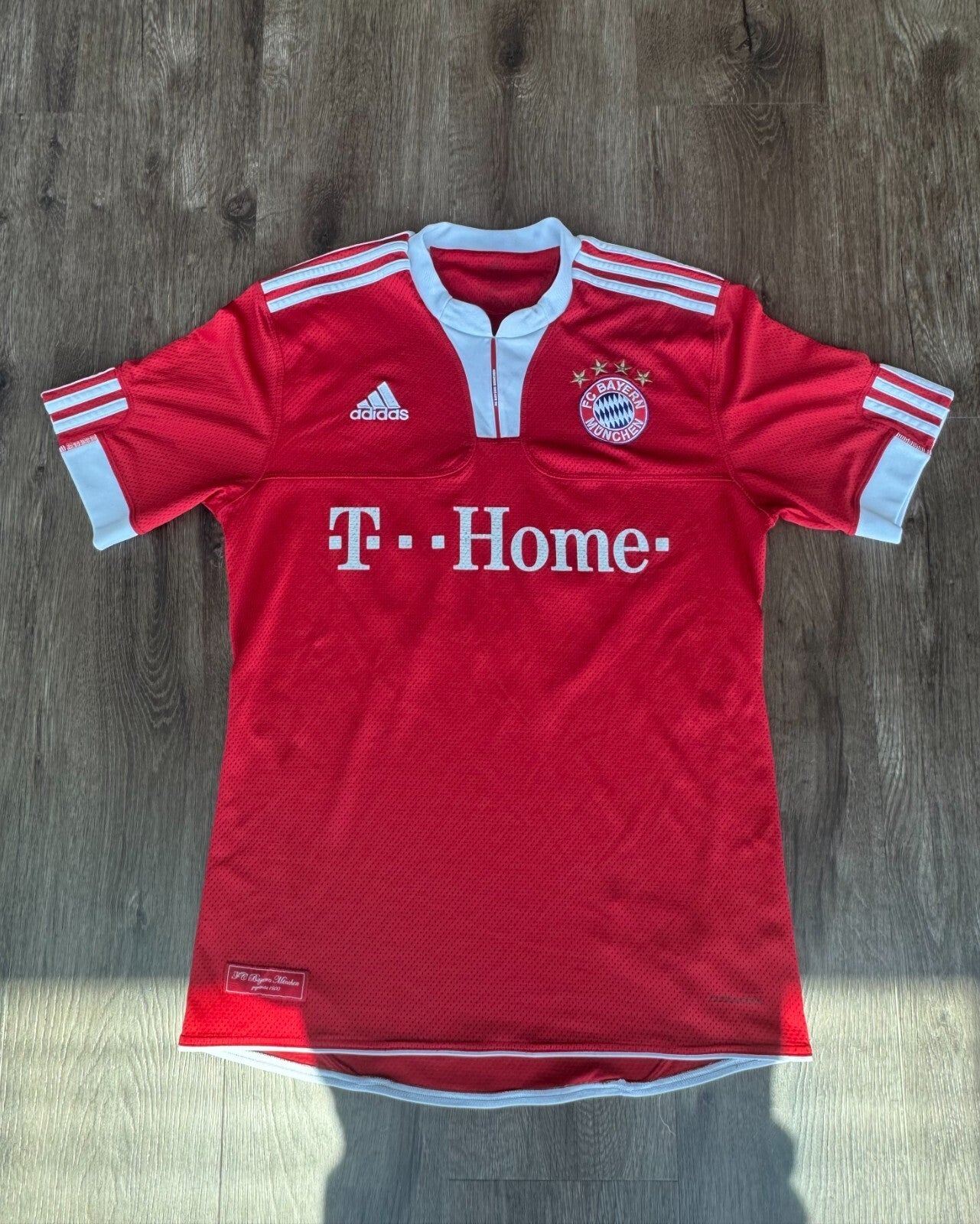 Adidas Bayern Munich 2007-09 T-Home Home Jersey Size M Number #15 Rare Soccer G+
