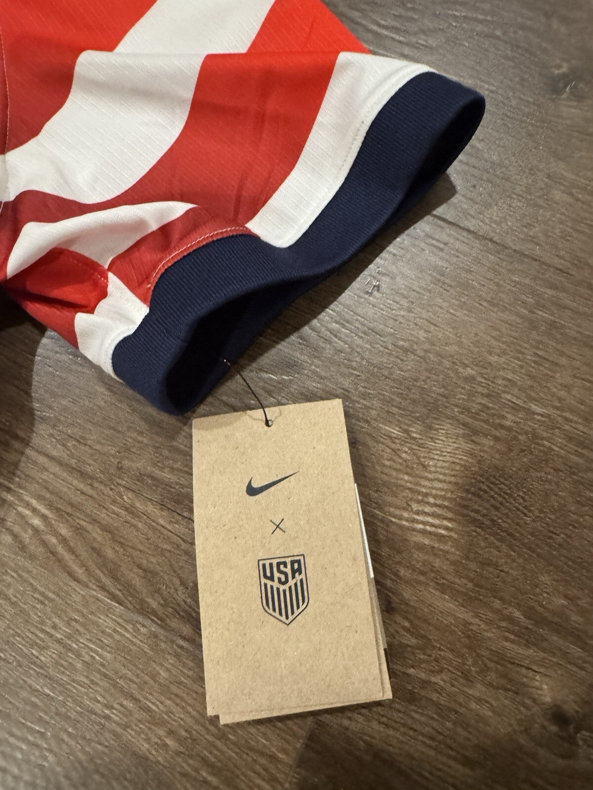 Authentic 2026 World Cup Nike USA USMNT Stadium Replica Jersey WC Patch Large +