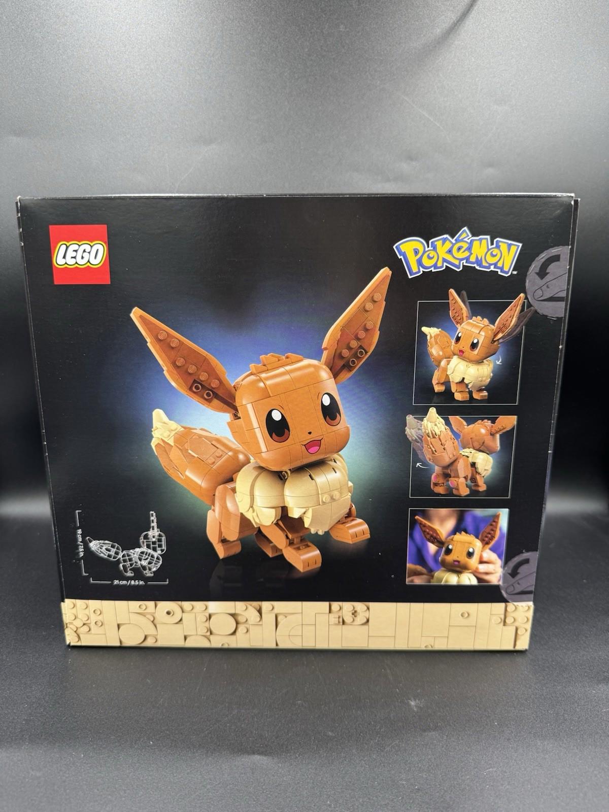 Lego Exclusive Pokemon Eevee Set 72151 Brand New Sealed 2026 587 Pieces 18 Evoli